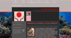 Desktop Screenshot of herzerlraum.com